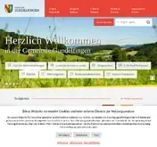 Kleine Seitenvorschau von gundelfingen.de