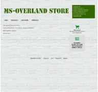 Kleine Seitenvorschau von shop.ms-overland-store.de