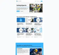 Kleine Seitenvorschau von safetyxperts.de