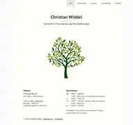 Kleine Seitenvorschau von praxis-widdel.de