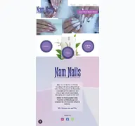 Kleine Seitenvorschau von namnails.de