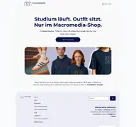Kleine Seitenvorschau von macromedia.shirt-king.de