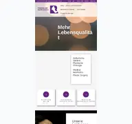 Kleine Seitenvorschau von praxisklinik-baden.de