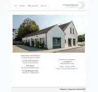 Kleine Seitenvorschau von praxisluitpoldallee.de