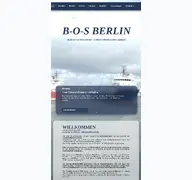 Kleine Seitenvorschau von b-o-s-berlin.de