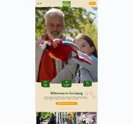 Kleine Seitenvorschau von zoo-leipzig.de