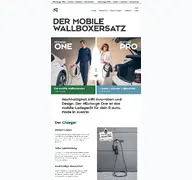 Kleine Seitenvorschau von necharge.at
