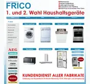 Kleine Seitenvorschau von frico-online.de