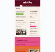 Kleine Seitenvorschau von cafe-riptide.de