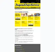 Kleine Seitenvorschau von jugendinfoservice.dresden.de
