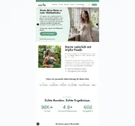Kleine Seitenvorschau von alphafoods.de