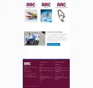 Kleine Seitenvorschau von aac-kabelbearbeitung.de