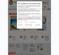 Kleine Seitenvorschau von shop.penguinrandomhouse.de