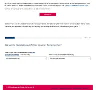 Kleine Seitenvorschau von justiztermine.schleswig-holstein.de