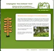 Kleine Seitenvorschau von camping-ferch.de