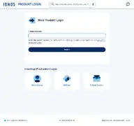 Kleine Seitenvorschau von id.ionos.de