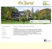 Kleine Seitenvorschau von gut-jaegerhof.de