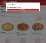Kleine Seitenvorschau von shop.pizza2040.de