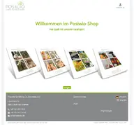 Kleine Seitenvorschau von shop.posiwio.de