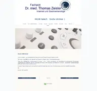 Kleine Seitenvorschau von gastroenterologe-zeisler.de