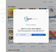 Kleine Seitenvorschau von mettmann.onleihe.de