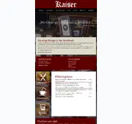 Kleine Seitenvorschau von gaststaette-kaiser.de