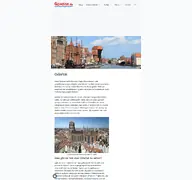 Kleine Seitenvorschau von gdansk.de