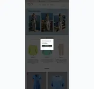 Kleine Seitenvorschau von xoxfashion.de
