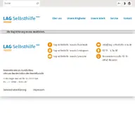 Kleine Seitenvorschau von lag-selbsthilfe-nrw.de