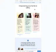 Kleine Seitenvorschau von families.google