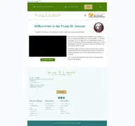 Kleine Seitenvorschau von dr-messer.de