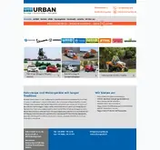 Kleine Seitenvorschau von urban-gmbh.de