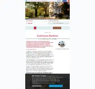 Kleine Seitenvorschau von gutshaus-barkow.de