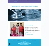 Kleine Seitenvorschau von dr-sabrina-schindler.de