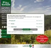 Kleine Seitenvorschau von gut-vorwald.de