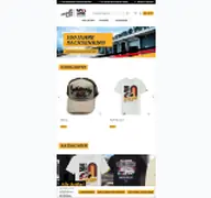 Kleine Seitenvorschau von shop.sachsenring-classic.de