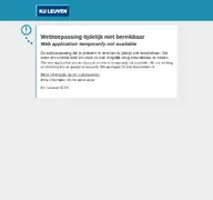 Kleine Seitenvorschau von kuleuven.ac.be