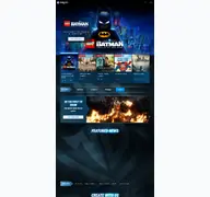 Kleine Seitenvorschau von warnerbrosgames.com