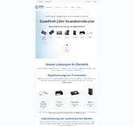 Kleine Seitenvorschau von scan-profi.de