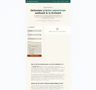 Kleine Seitenvorschau von zeitzonen-rechner.de