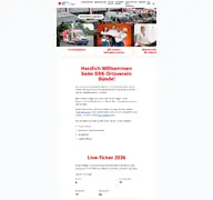 Kleine Seitenvorschau von drk-buende.de