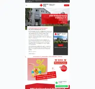 Kleine Seitenvorschau von drk-di.de