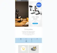 Kleine Seitenvorschau von yellowtec.de