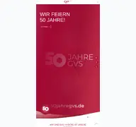 Kleine Seitenvorschau von gvs-eg.de