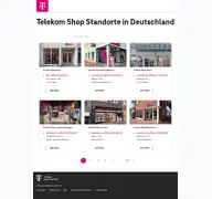 Kleine Seitenvorschau von shopseite.telekom.de