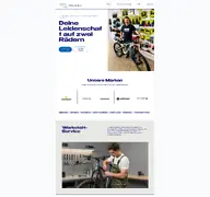 Kleine Seitenvorschau von bikerleben.de
