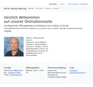 Kleine Seitenvorschau von wachauer-rheumaarzt.at