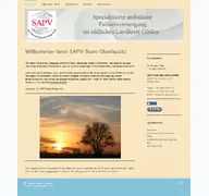 Kleine Seitenvorschau von sapv-oberlausitz.de