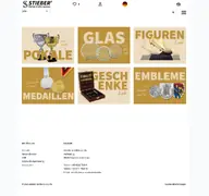 Kleine Seitenvorschau von shop.stieber-vereinsbedarf.de