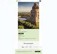Kleine Seitenvorschau von shop.stiftung-voelkerschlachtdenkmal-leipzig.de